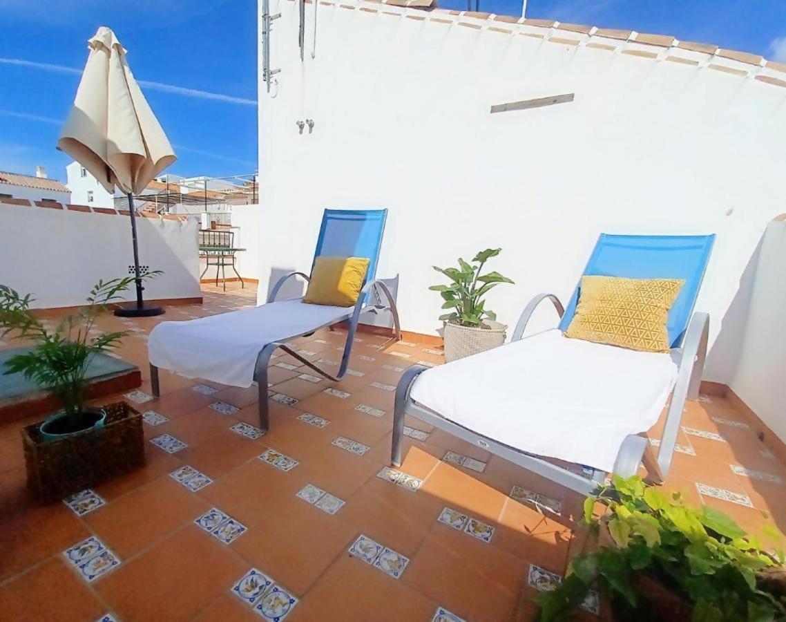 Tipica Casa En Frigiliana Con Patio Y Terrazaアパートメント エクステリア 写真
