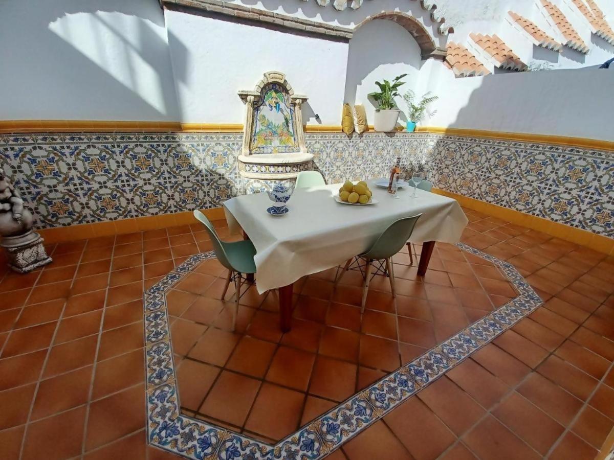 Tipica Casa En Frigiliana Con Patio Y Terrazaアパートメント エクステリア 写真